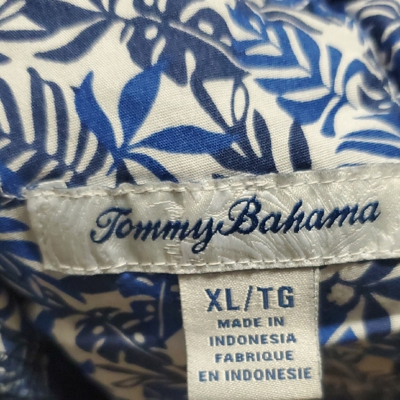 Tommy Bahama Blue Athletic Shorts Lightweight Drawstring - Picture 2 of 9